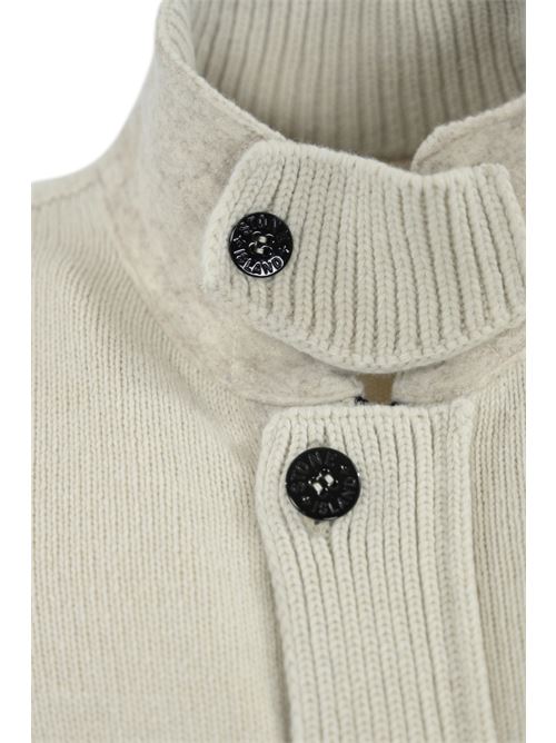 Cardigan 547A3 in lana Plaster STONE ISLAND | 8115547A3V0097